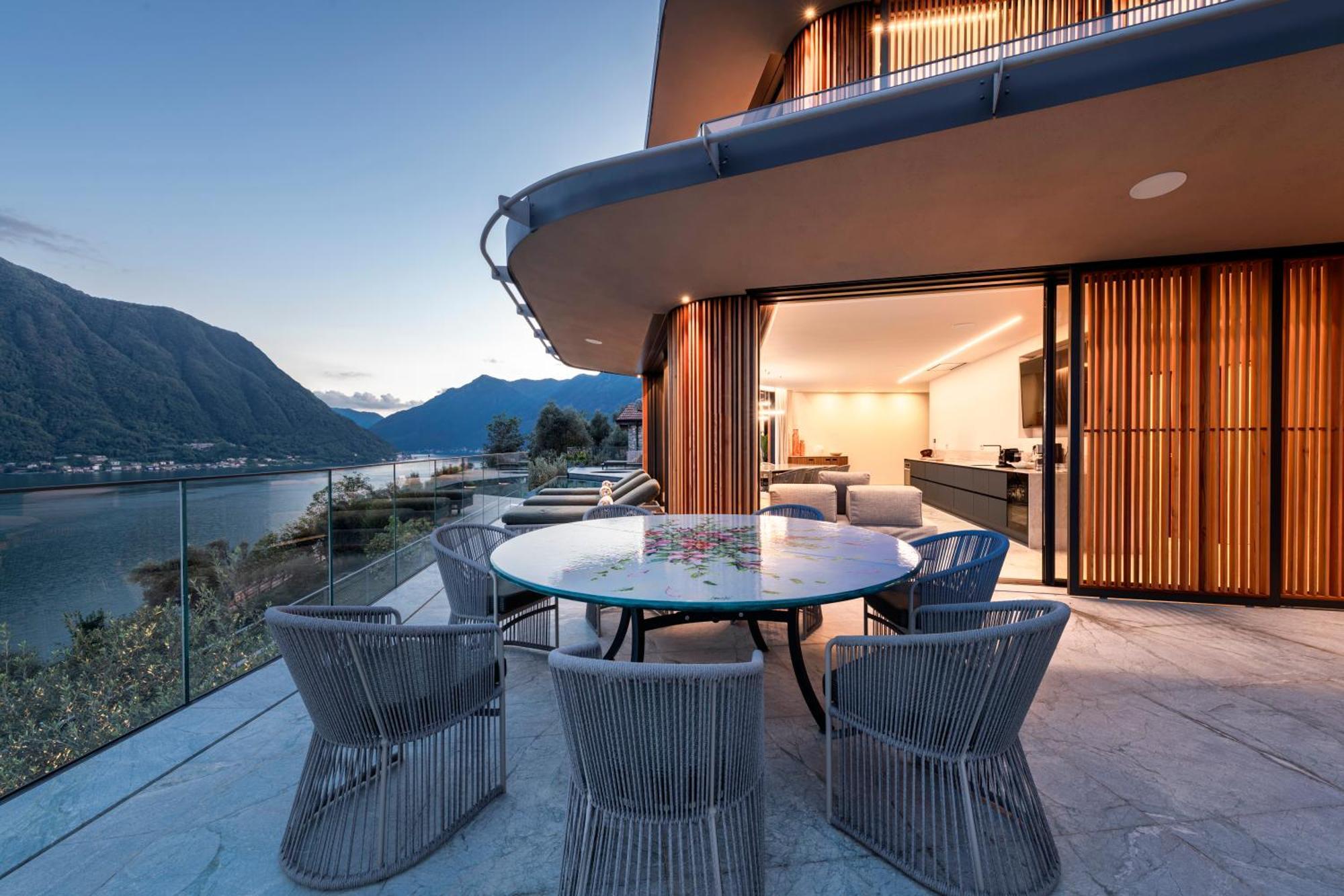 Villa Osee Lago Di Como Сала-Комачина Экстерьер фото