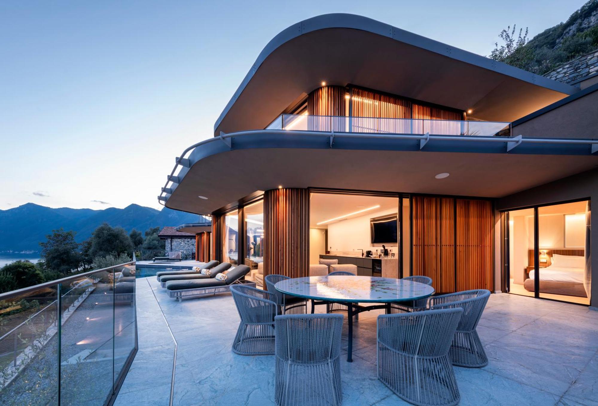 Villa Osee Lago Di Como Сала-Комачина Экстерьер фото