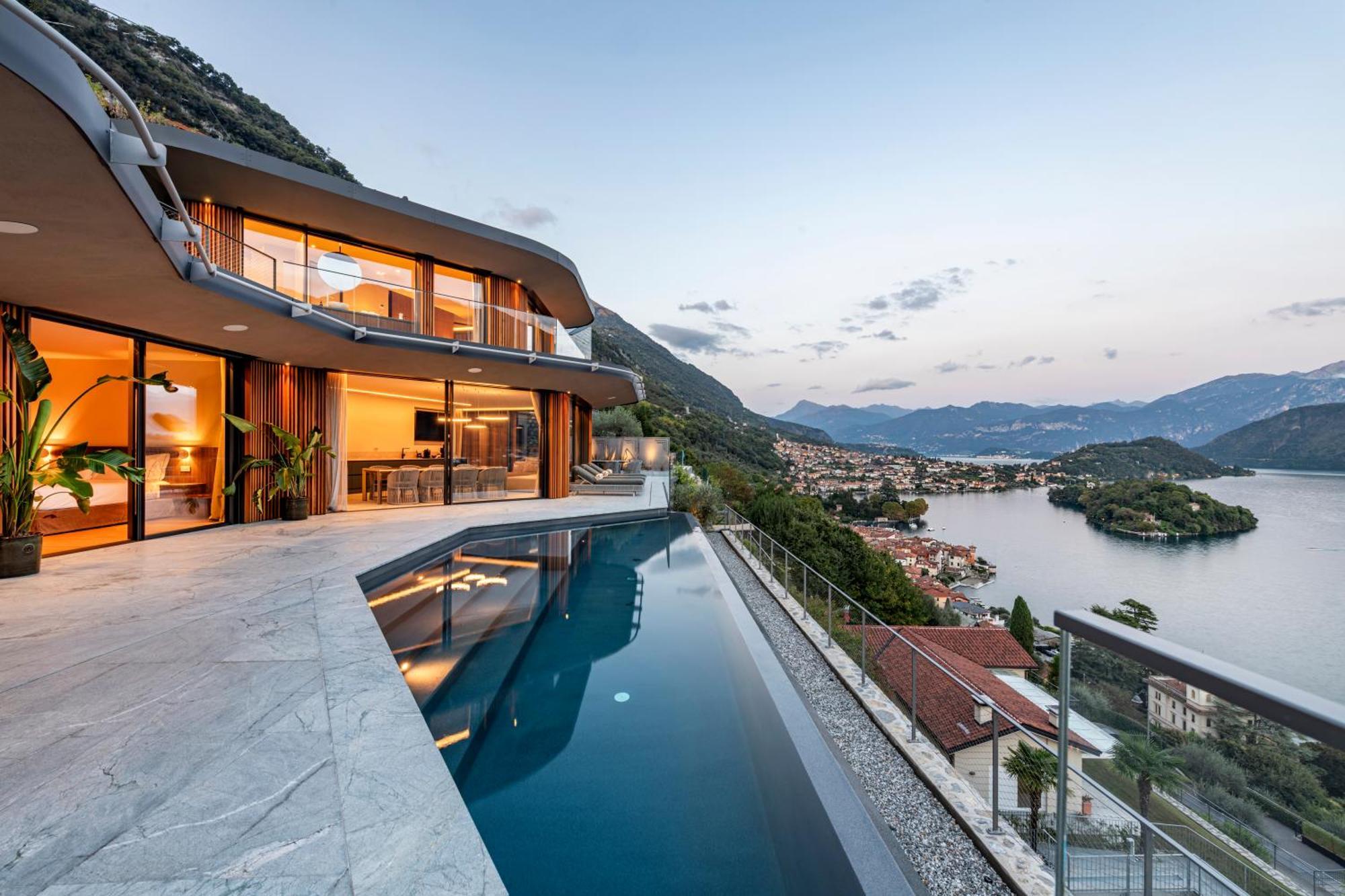Villa Osee Lago Di Como Сала-Комачина Экстерьер фото